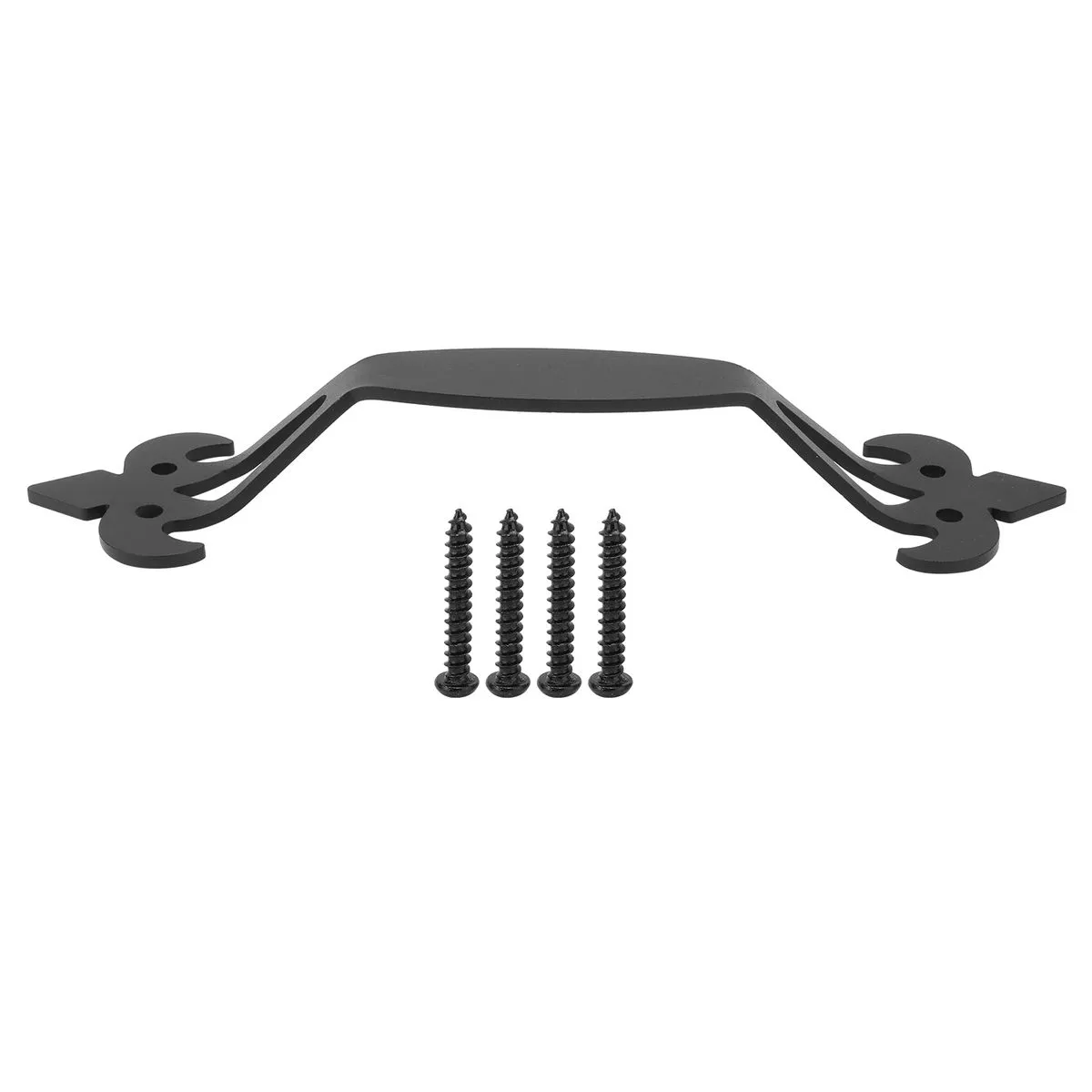 Carbon Steel Sliding Barn Handle for Home and Cabinet Doors