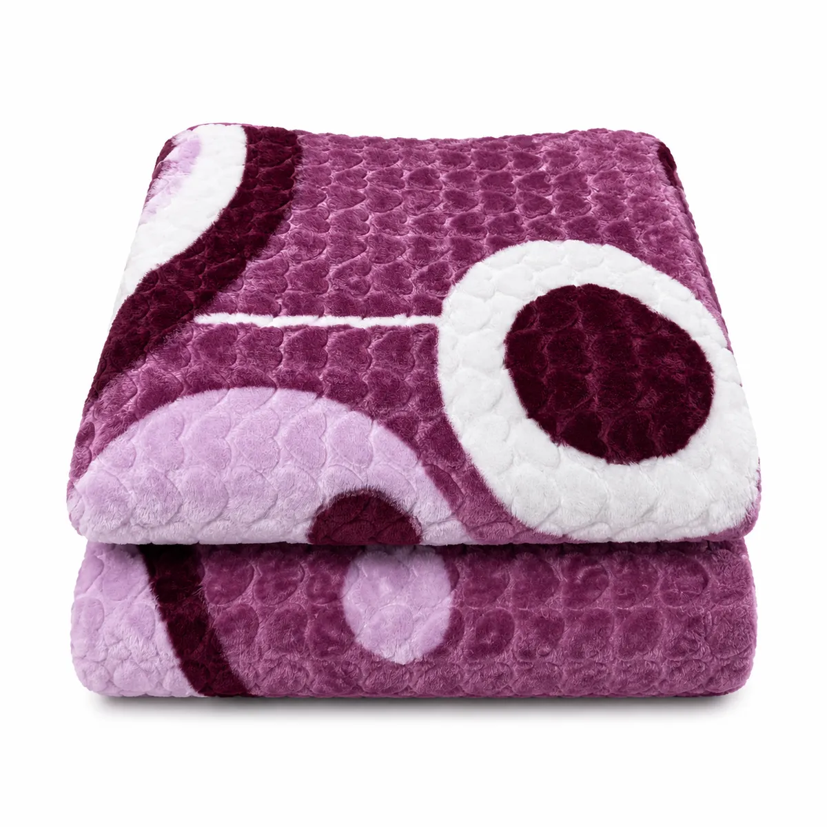 Warm and Cozy Plush Blanket for Bed, Sofa and Everyday Home Comfort