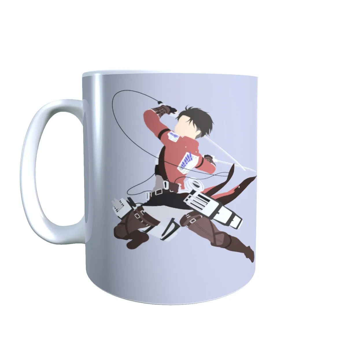 Levi Attack Minimal - Attack on Titan Coffee Mug