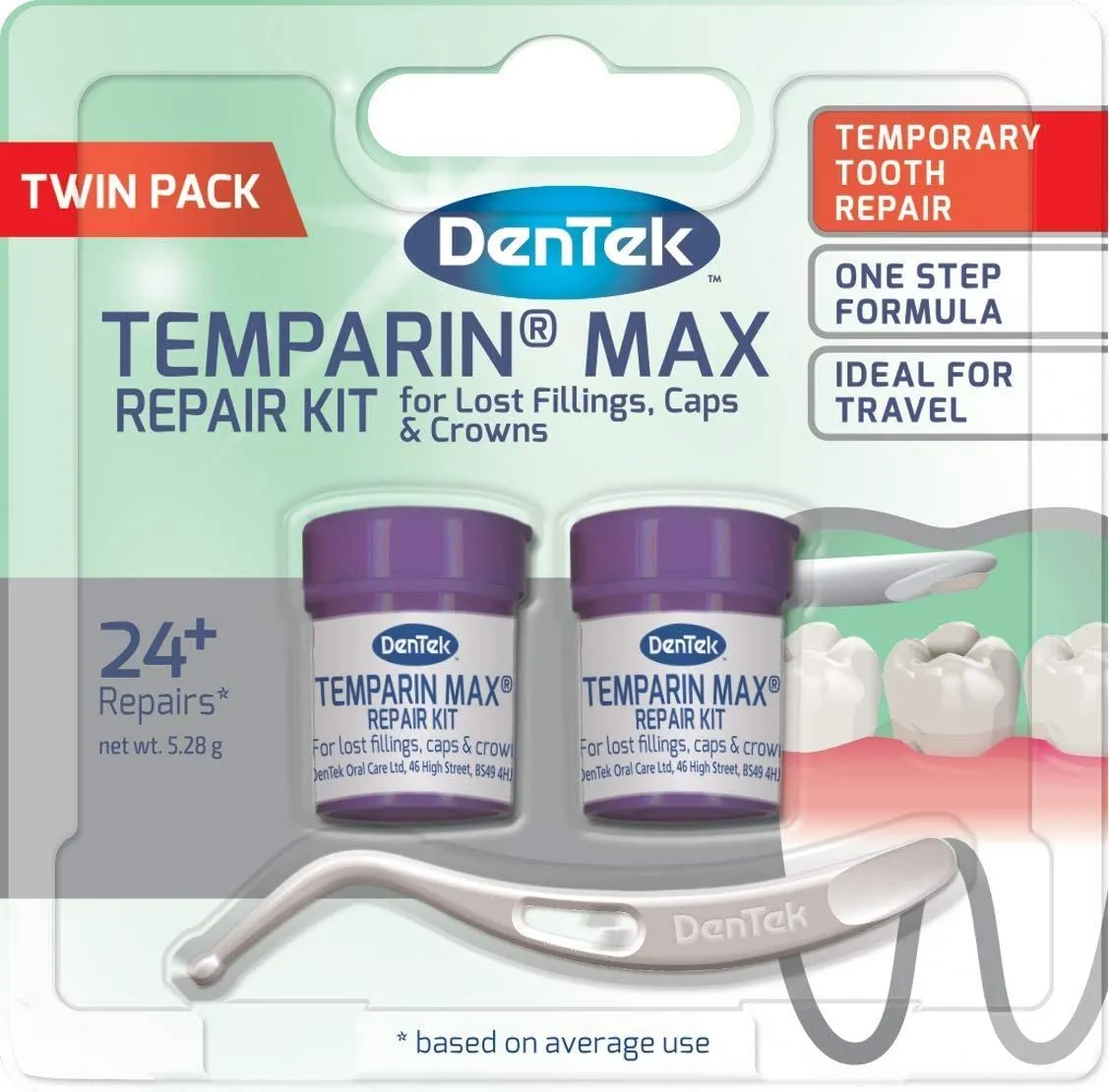 DenTek Temparin Max Home Dental Repair