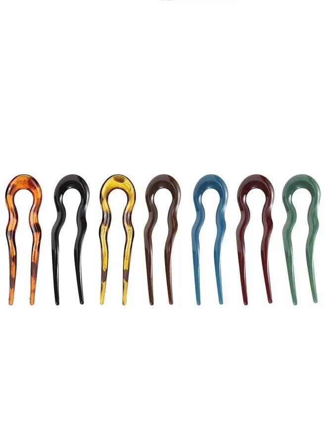 Hair Forks 5 Inc French Hair Pin for Thick Long Hair - 7 Pack