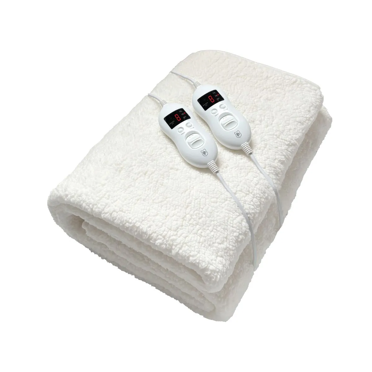 Pure Pleasure extra Length King Fully Fitted Sherpa Electric Blanket