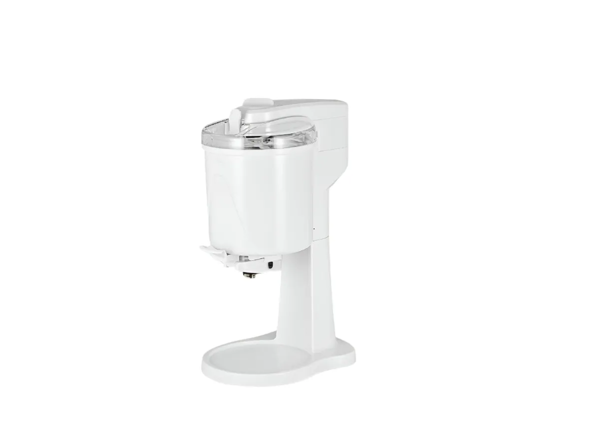 White Automatic Ice Cream Maker
