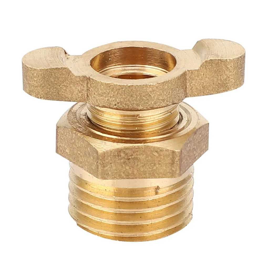 Brass G1/4 Drain Valve 5Pcs for Air Compressor