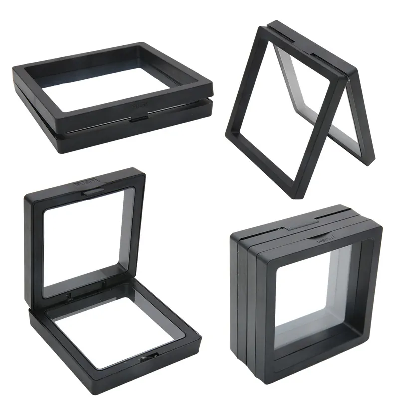 Transparent PE Film Box - Multifunctional Jewelry Box Storage Box-5Pcs
