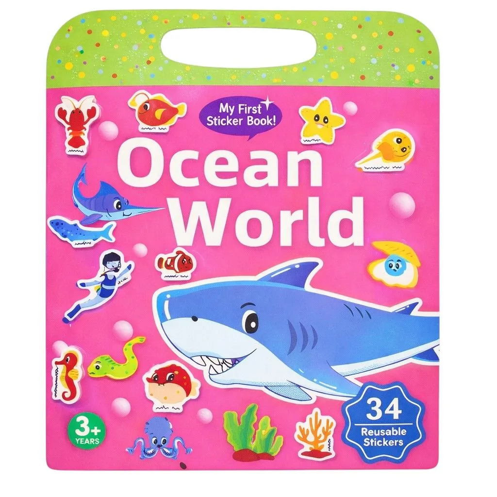 Ocean World Sticker Book - Multicolour