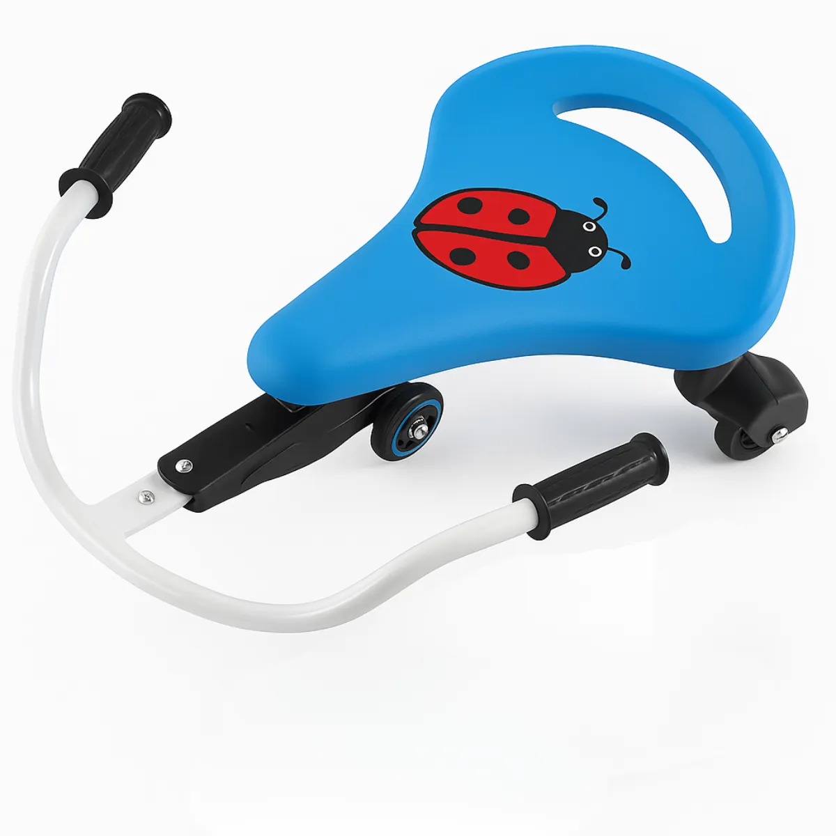 The Wiggle Balance Bike Sit-Down Kids Boys & Girls Scooter - Blue