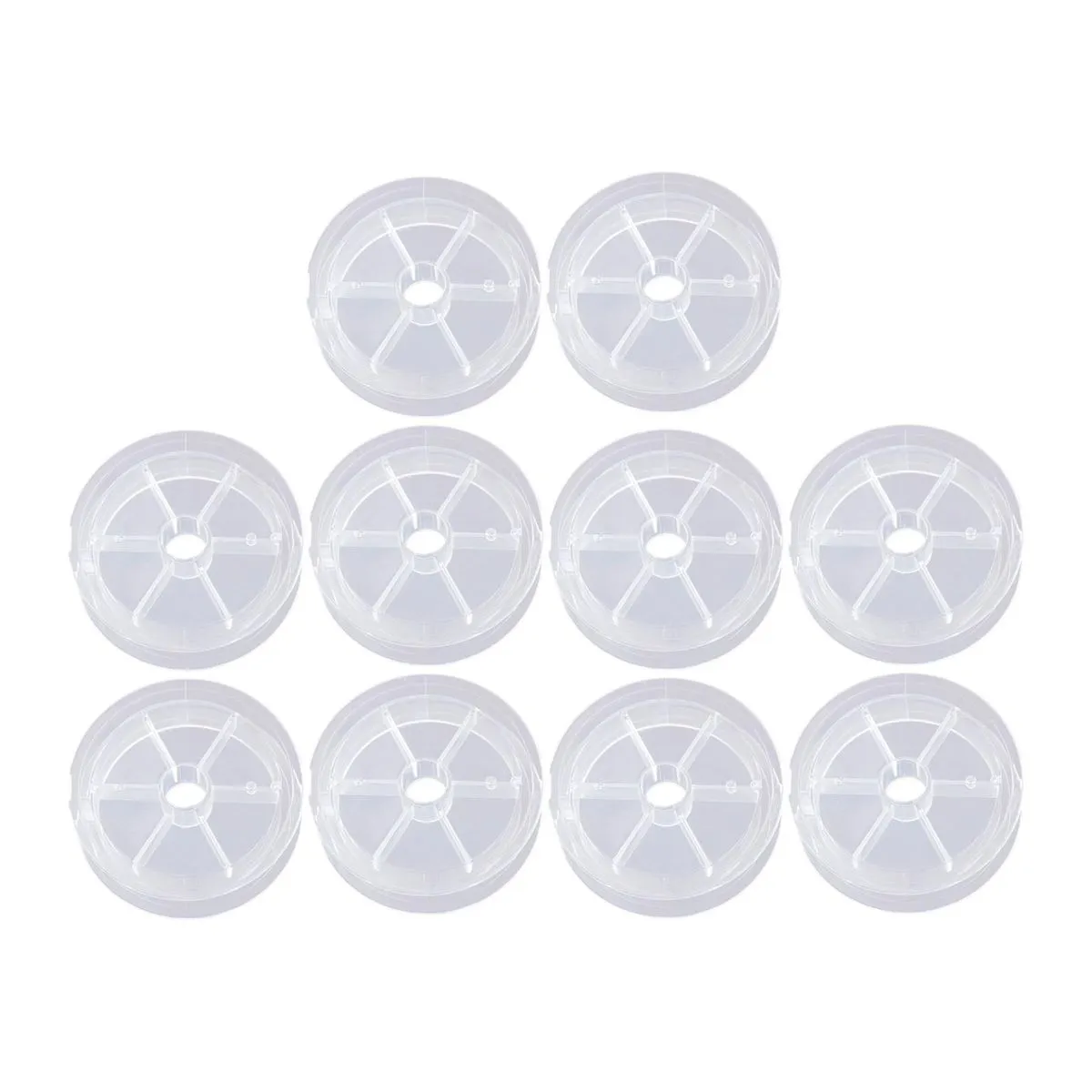 10Pcs Empty Wire Spools for Organizing Fishing Lines Fly Fishing Sea Fish