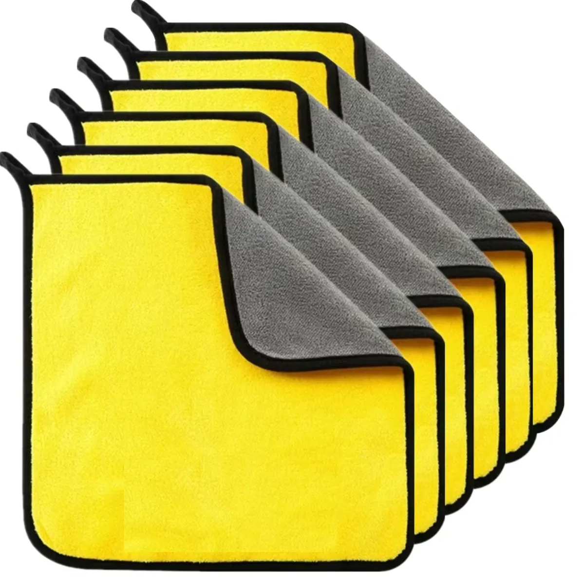 6 x Microfiber Towel Car Cloth Wash Cleaning Car Wash Drying Towel