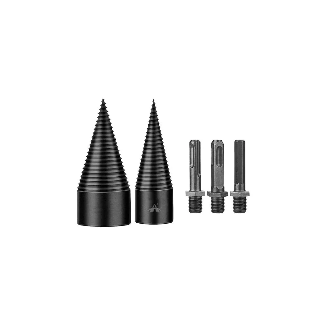 Alanes Firewood Splitting Drill Bit Kits Firewood Log Splitting Tool