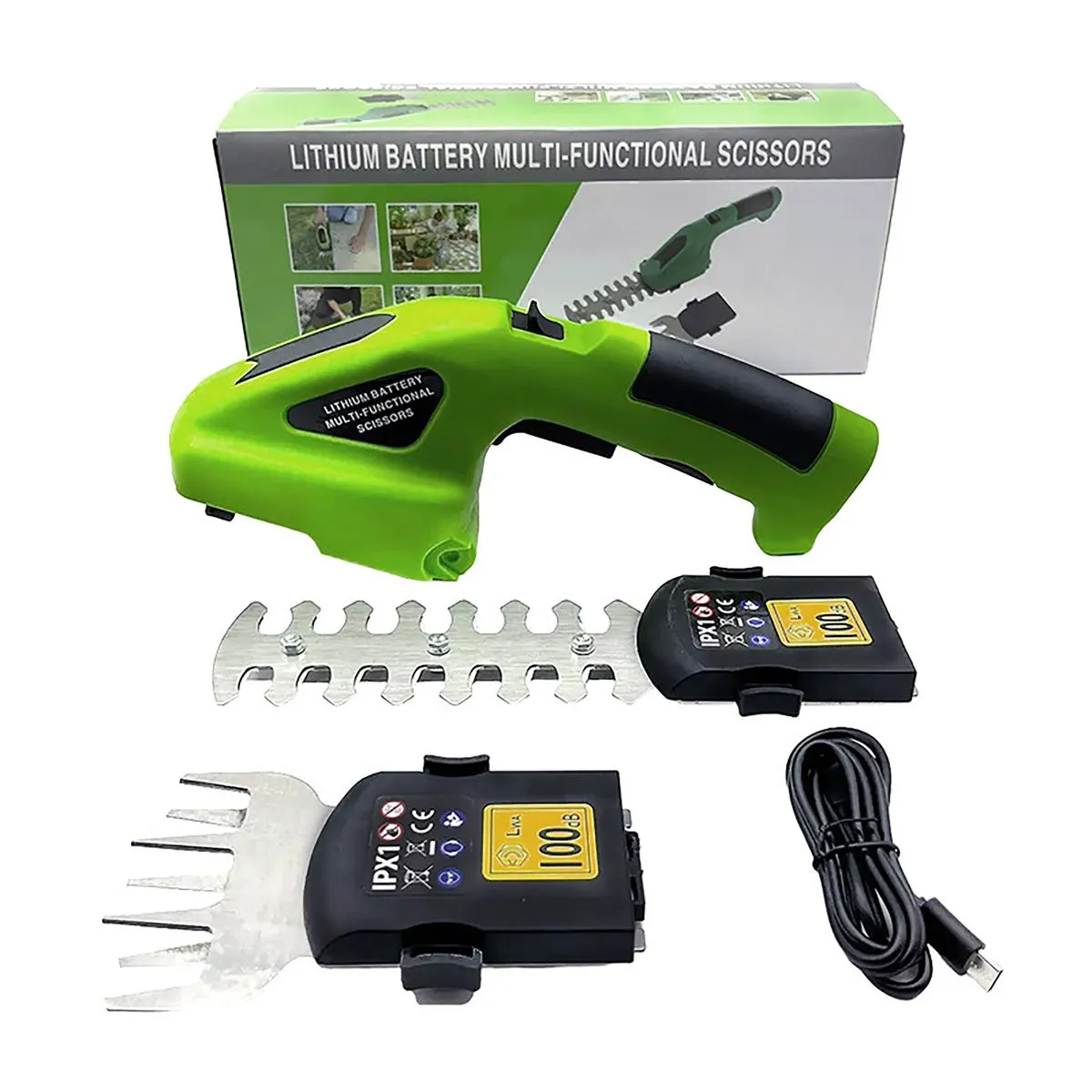Cordless Shear Shrubber Combo Kit Cordless Hedge Trimmer & Grass Shears