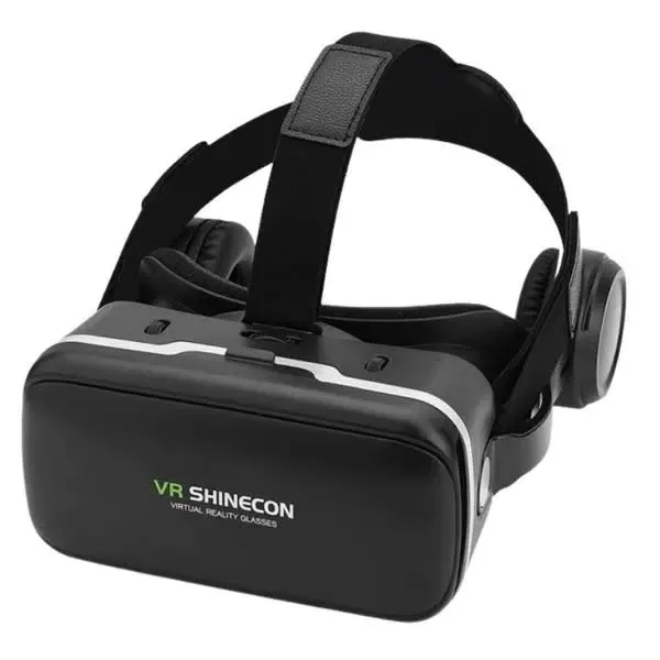 Virtual Reality SHINECON 3D Goggles for Mobile Movies & Gaming - Black