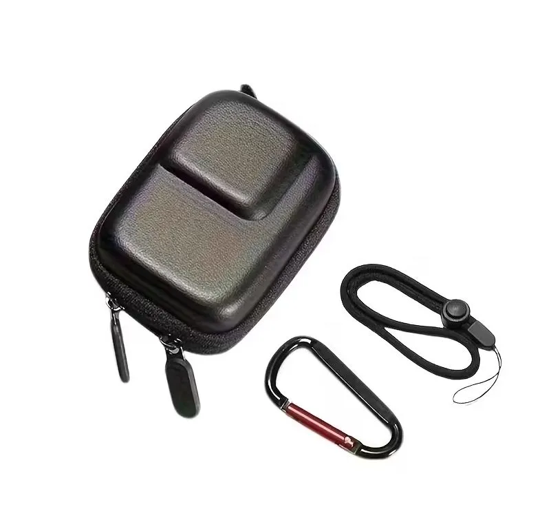Portable Storage Bag for GoPro Hero 12/11/10/9 -Travel Case for Accessories - Black