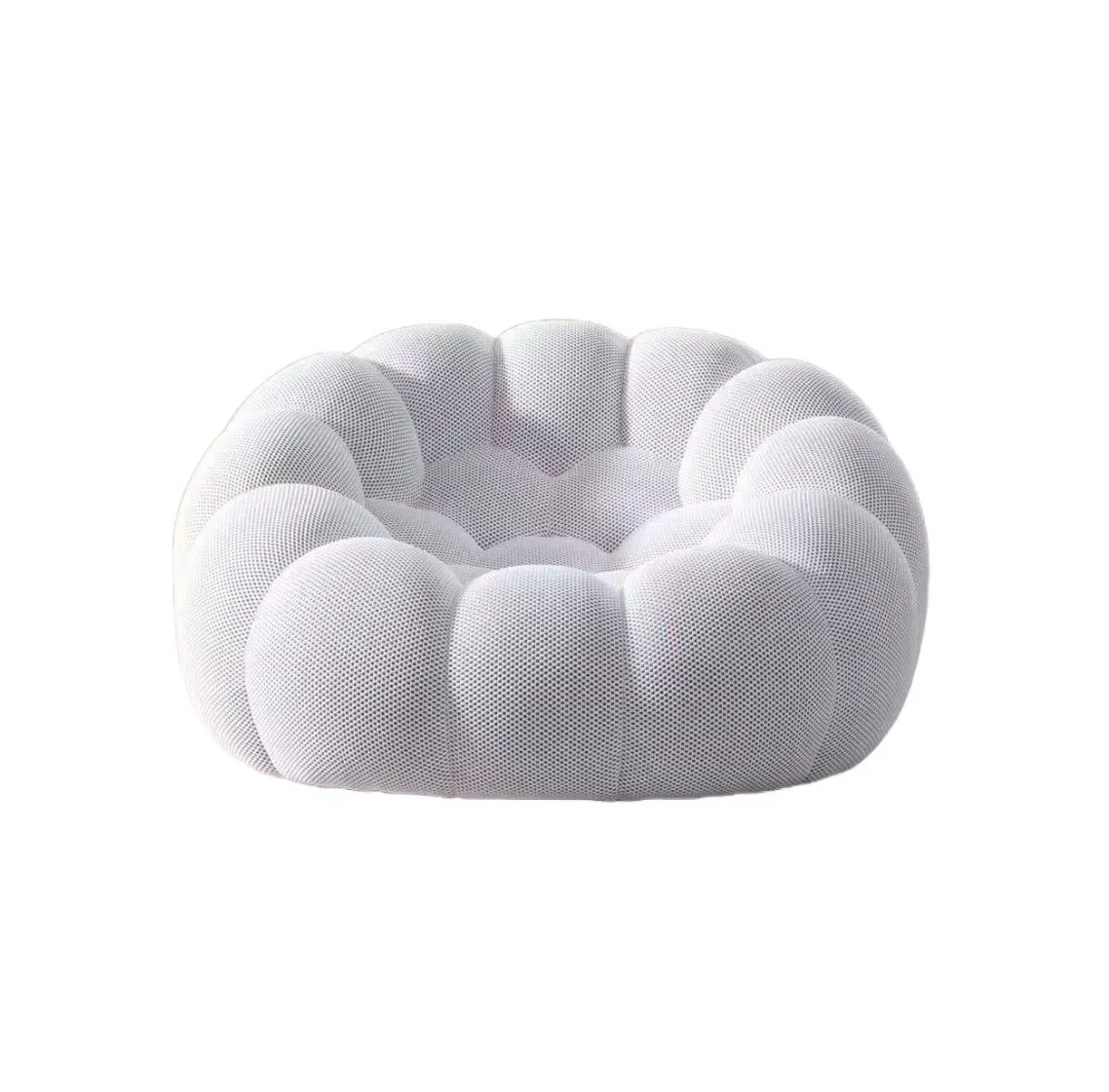 Ziyane Compressed Bubble Lazy Memory Foam Couch In a Box - 3D Honeycomb