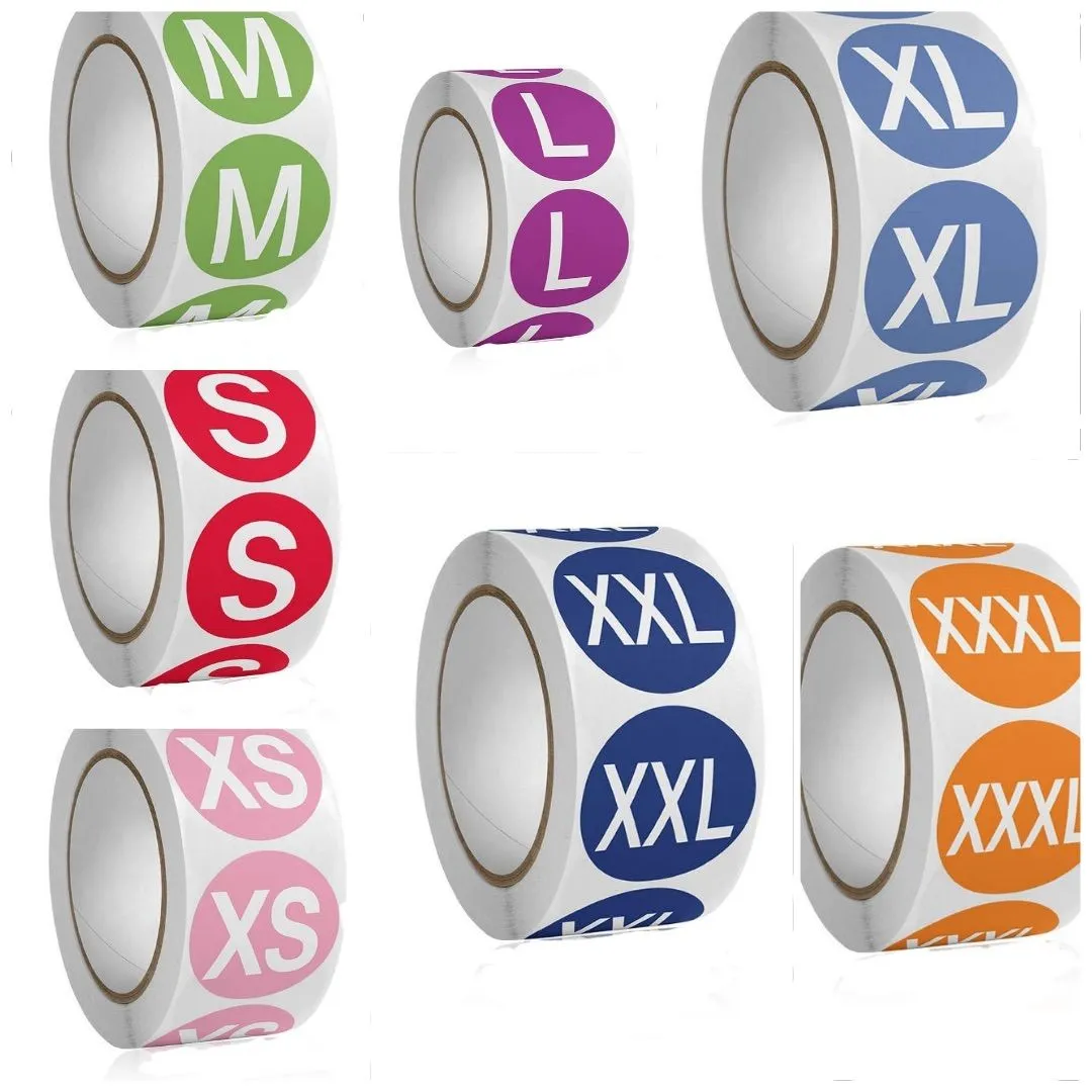 Clothing general merchandise business apparel stickers - 3500 pieces