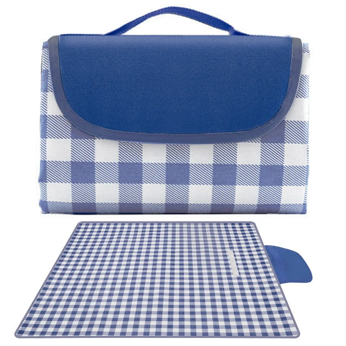 Beach Mat Waterproof 2x2m Large Picnic Blanket Portable for Outdoor Camping