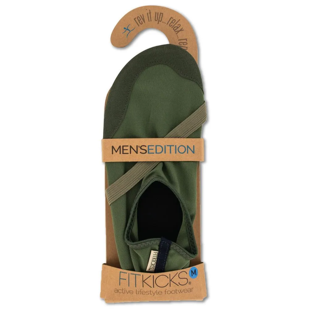 Fitkicks Men's Active Lifestyle, Rebounding, Beach Shoes - Green