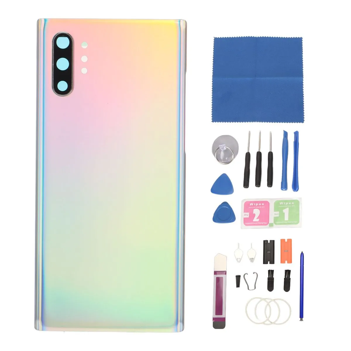 Note 10+ Colorful Back Glass w/Stylus