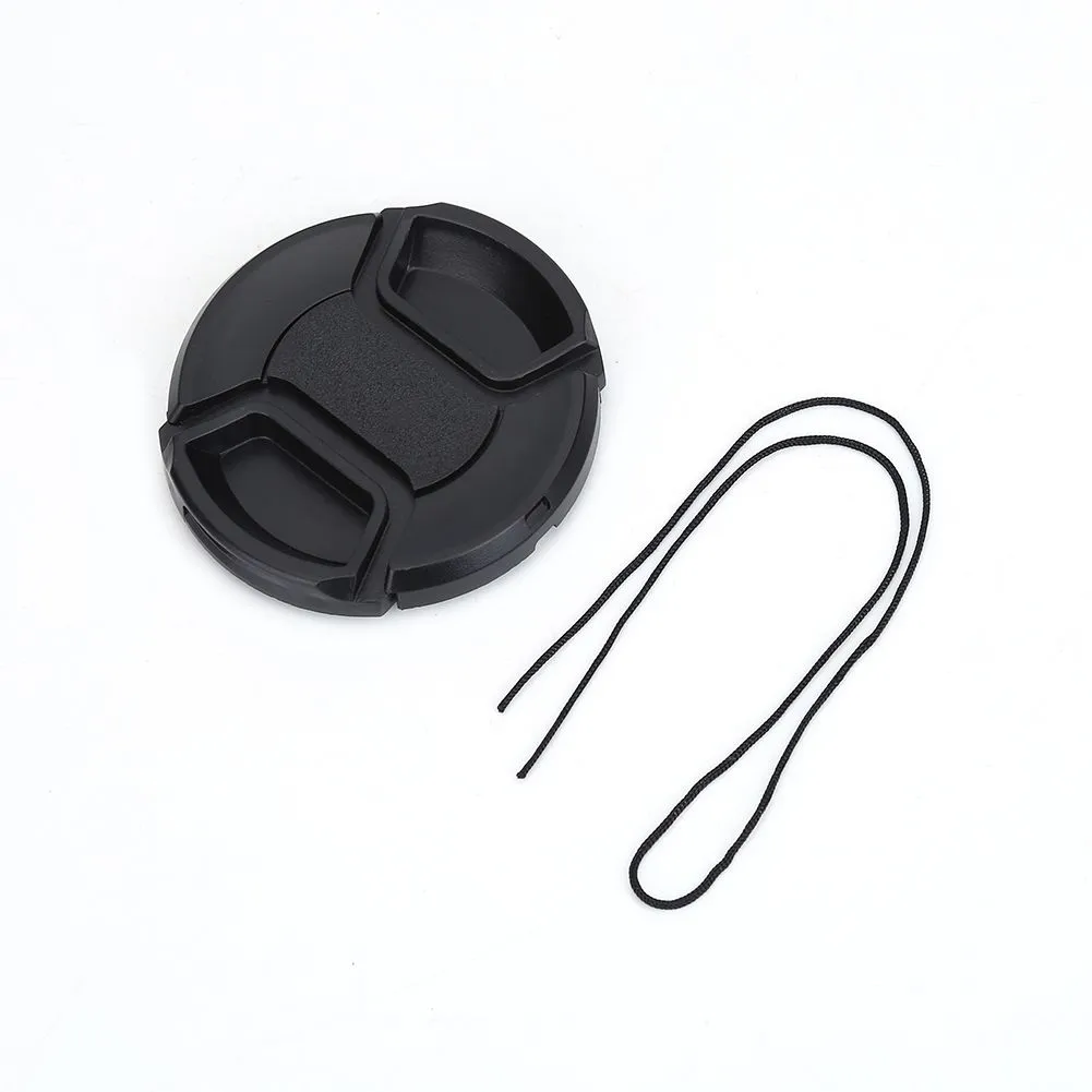 10-Piece 58mm Lens Cap Set with Cords