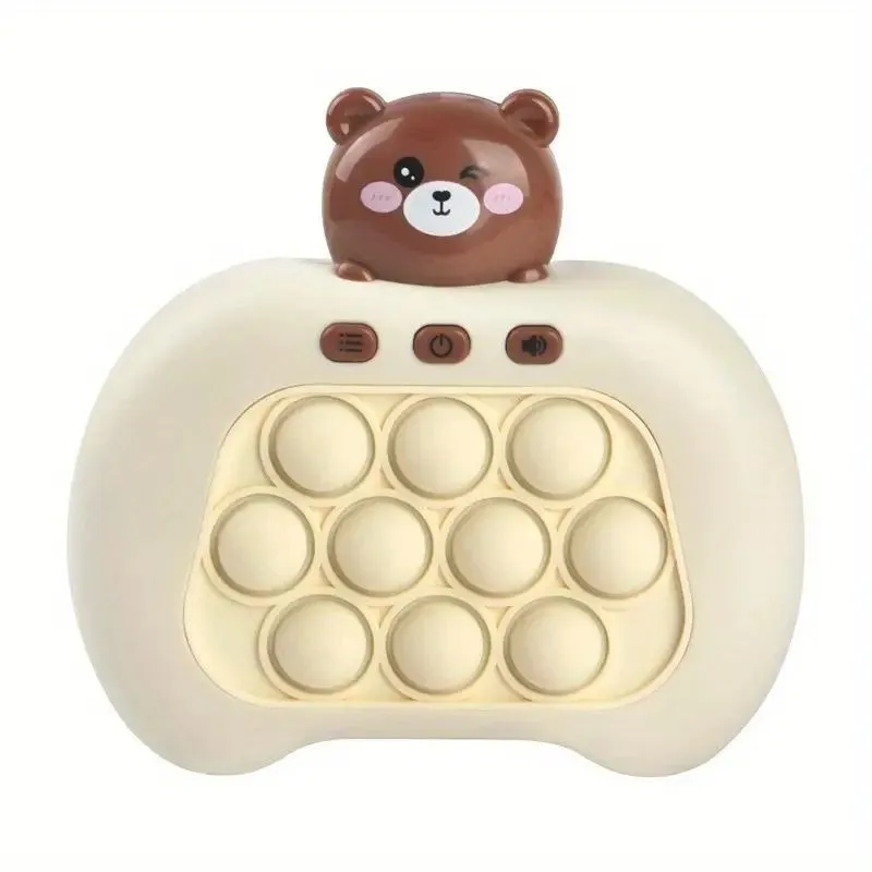 Kids Handheld Push Puzzle Toy - Bear