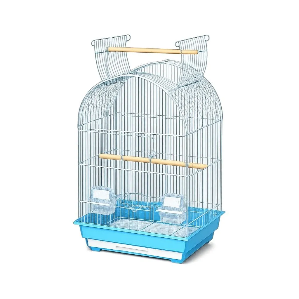 Round Top Deluxe Cockatiel Cage (46.5 x 36 x 77.5cm)