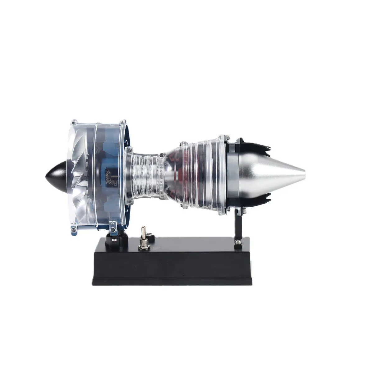 Mini Turbofan Engine Assembly Model