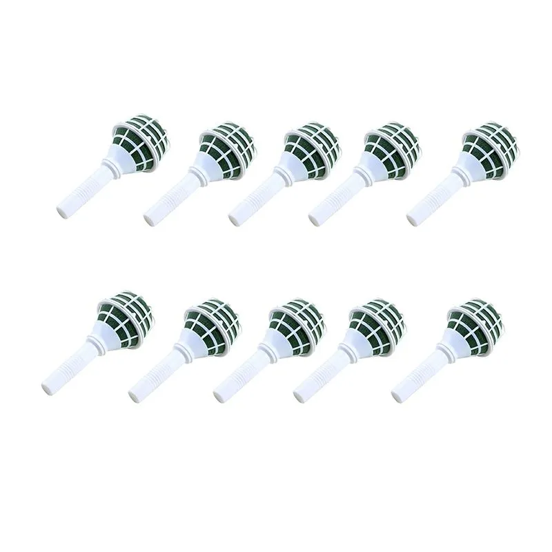 10Pcs Foam Floral Handle Bouquet Holders Handle Bouquet Holder