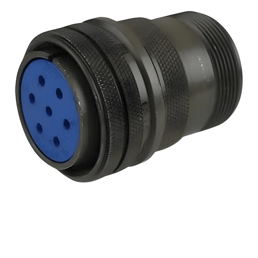 XY3106A-24-2S: MIL-DTL-5015 Cable Plug, 7-Socket #12 Contacts, 23A, 1250V