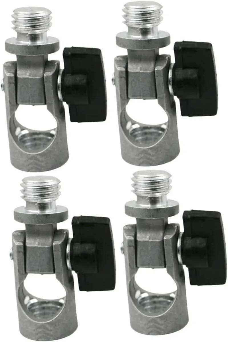 4pcs Aluminum Alloy Level Bracket Tripod Adapter Dual Slope Adjustment