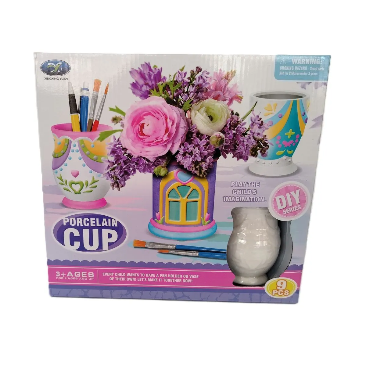 Diy Porcelain Cup 9 Piece