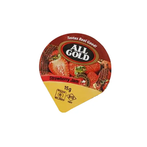 All Gold - Strawberry Jam Portions 200 x 15g