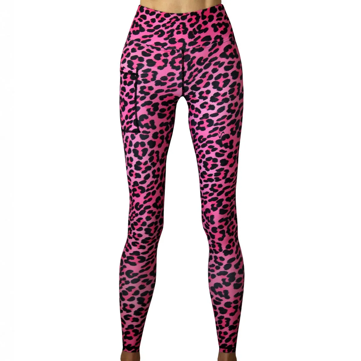 VIVOLICIOUS Tech Tights II Women's High-Waist Leggings - LEOPARD