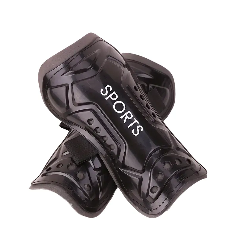 Shield Your Shooting Star to Be: Play Soccer Shin Guards - Ages +-3 to +-5 - Black