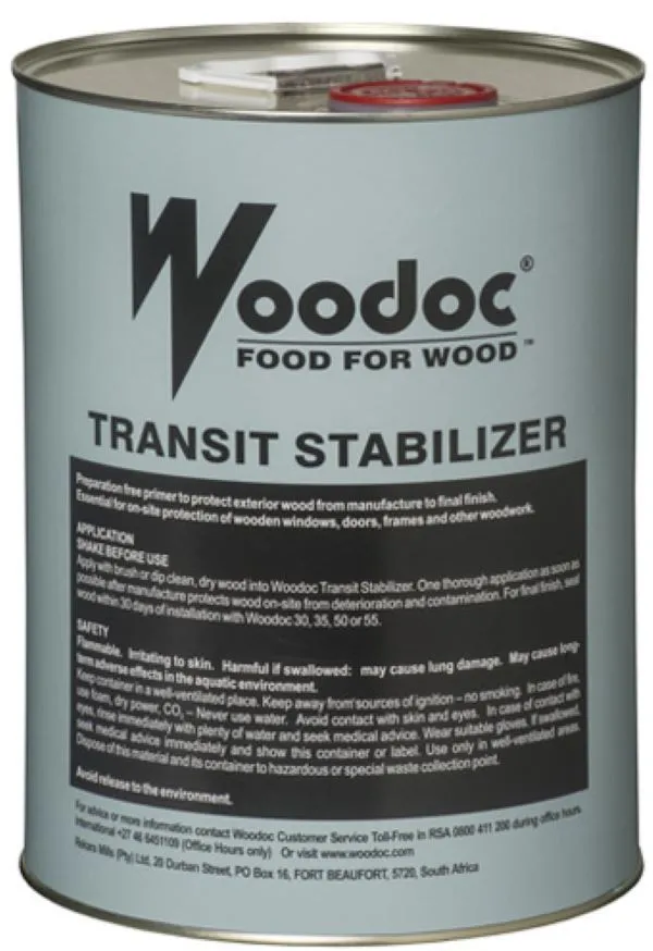 Woodoc Transit Stabilizer 5lt - Meranti