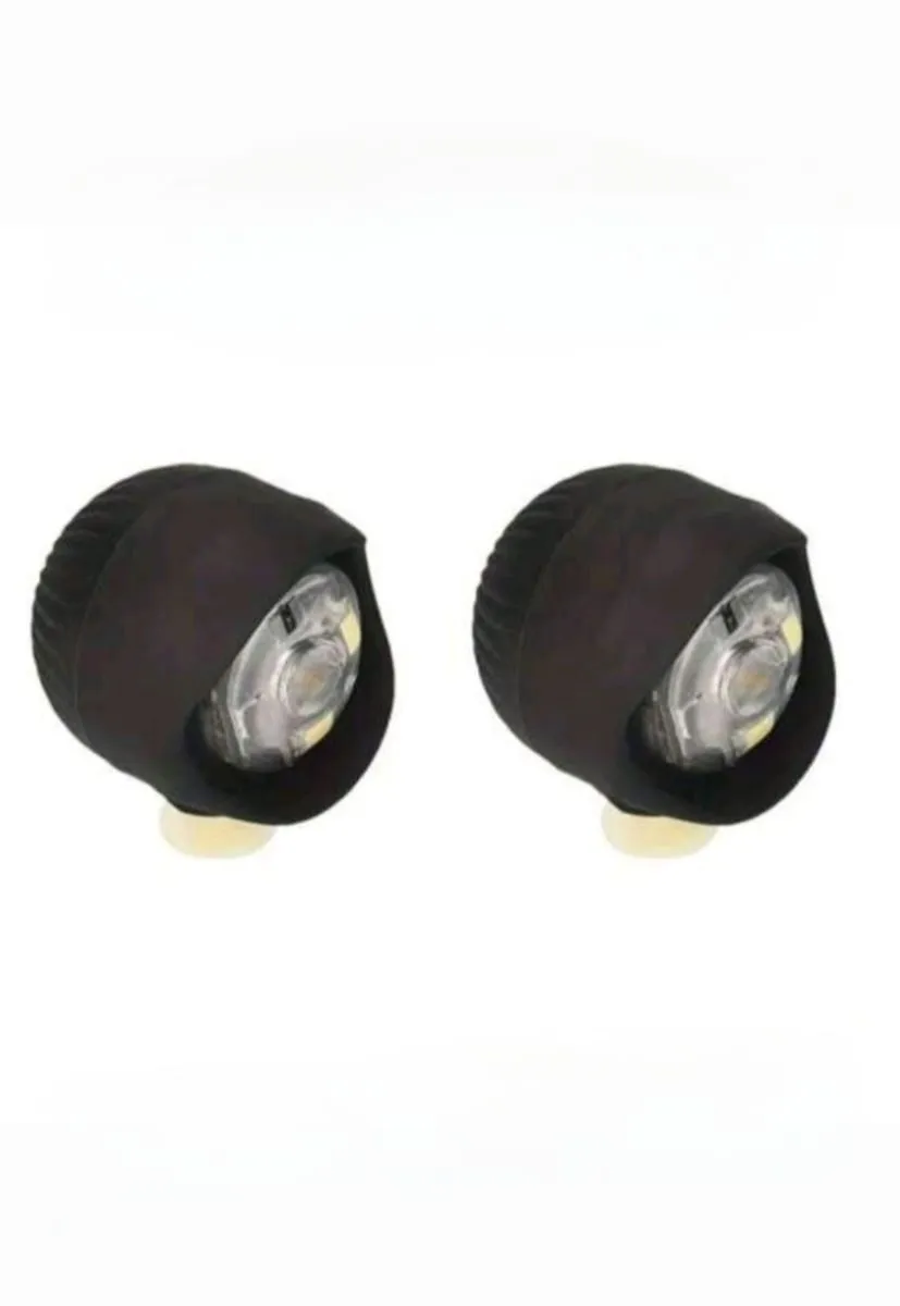 2 Pack LED Lights Shoe Charm, Sports And Casual Shoes - Black