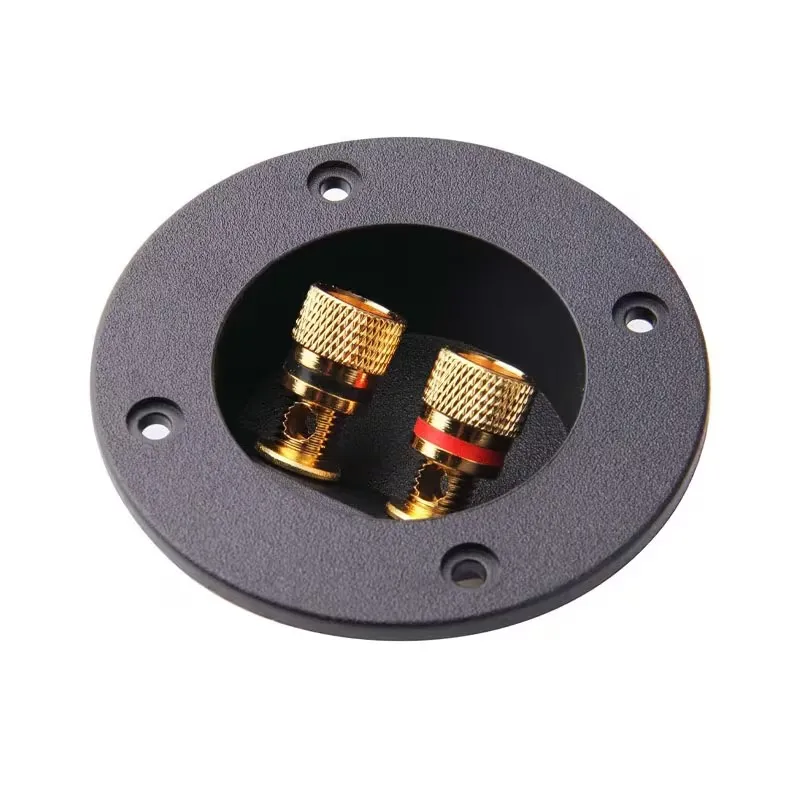 Speaker Box Terminals - Golden Spring Cup Connectors
