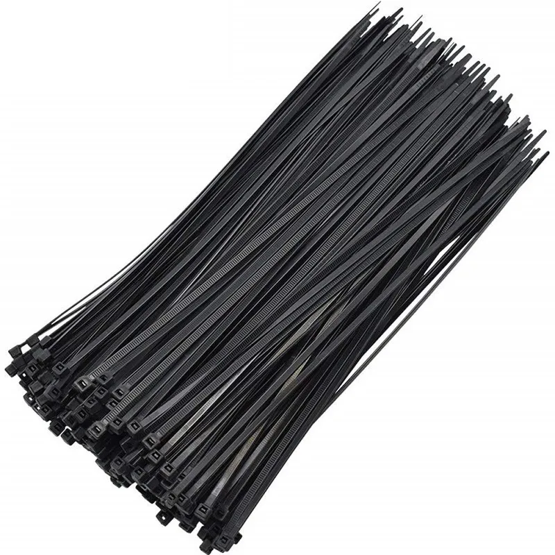 Self Locking Nylon Zip Ties 4 x 200mm - Cable Zip Ties - 500 Pieces