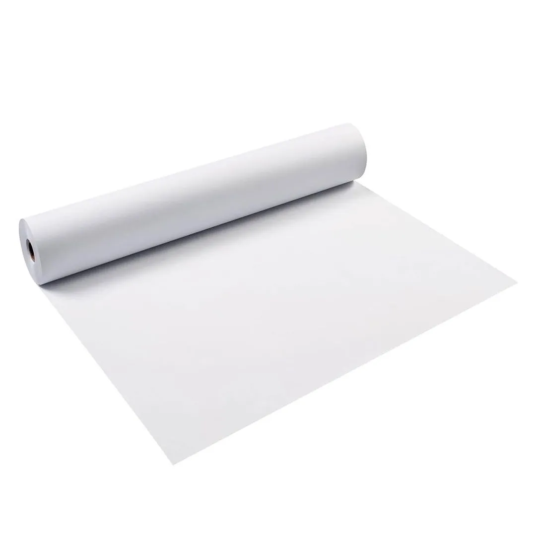 50M x 50cm Kraft Paper Roll for Gift Flower Wrapping Art Craft -White