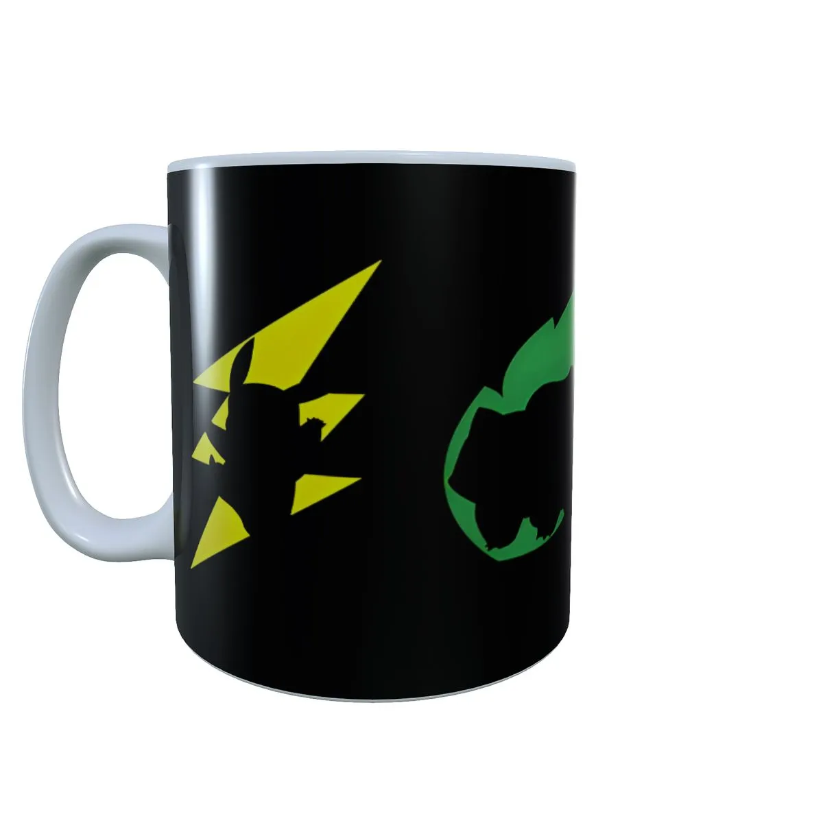 Starter 4 Element Silhouette - Pokemon Coffee Mug