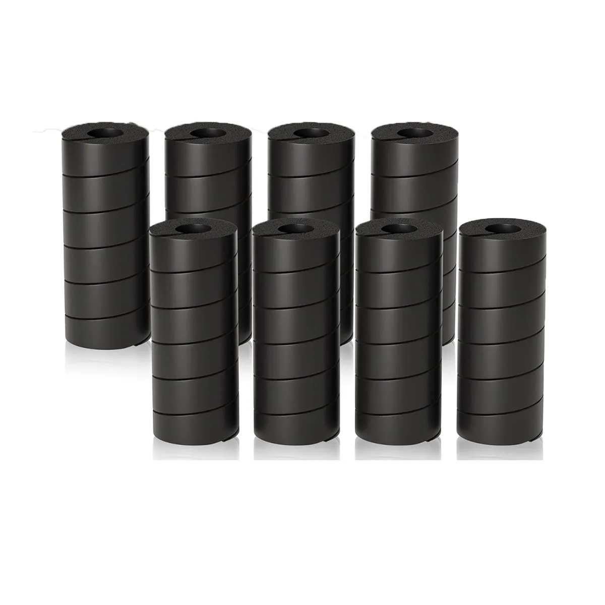 8Piece Bed Frame Leg Covers Furniture Leg Protectors for Sofa Chair Table