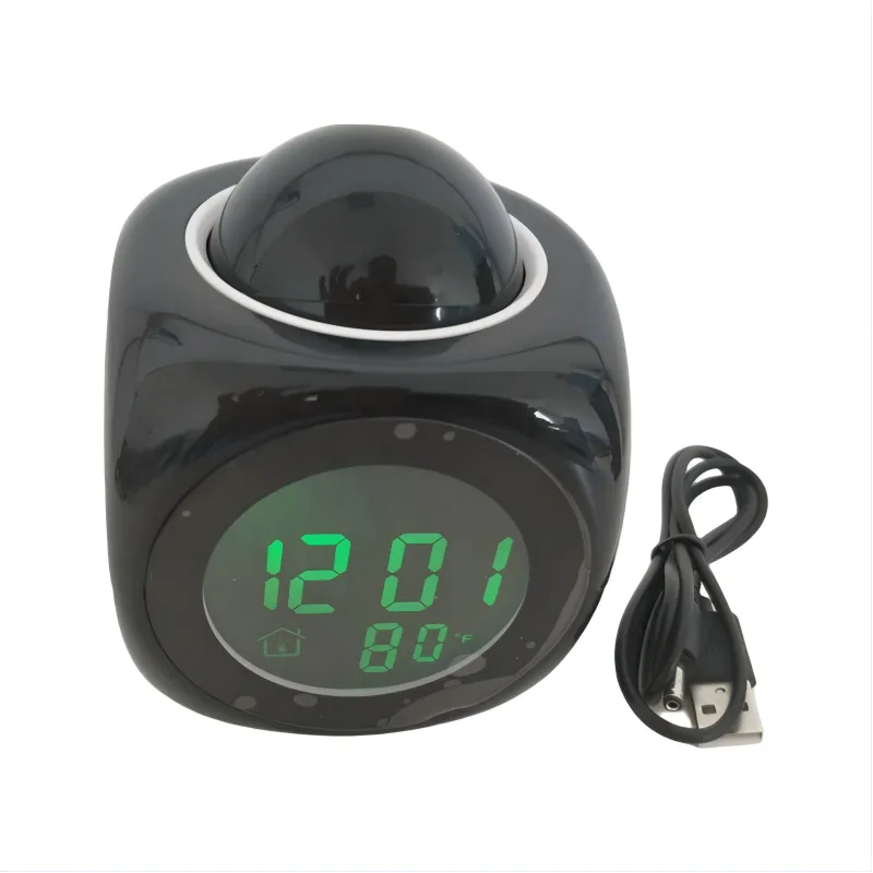 Projection Alarm Clock - Black