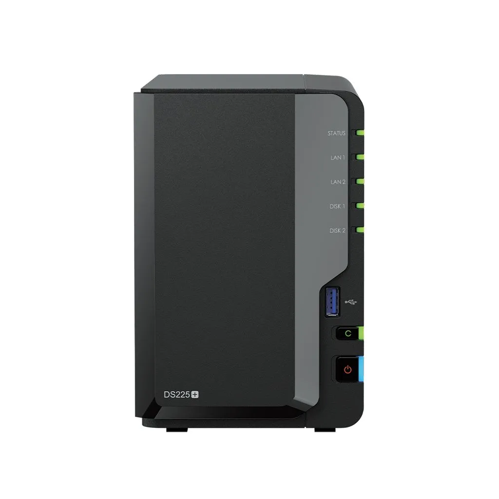 Synology DiskStation DS225+ 2-Bay Desktop NAS