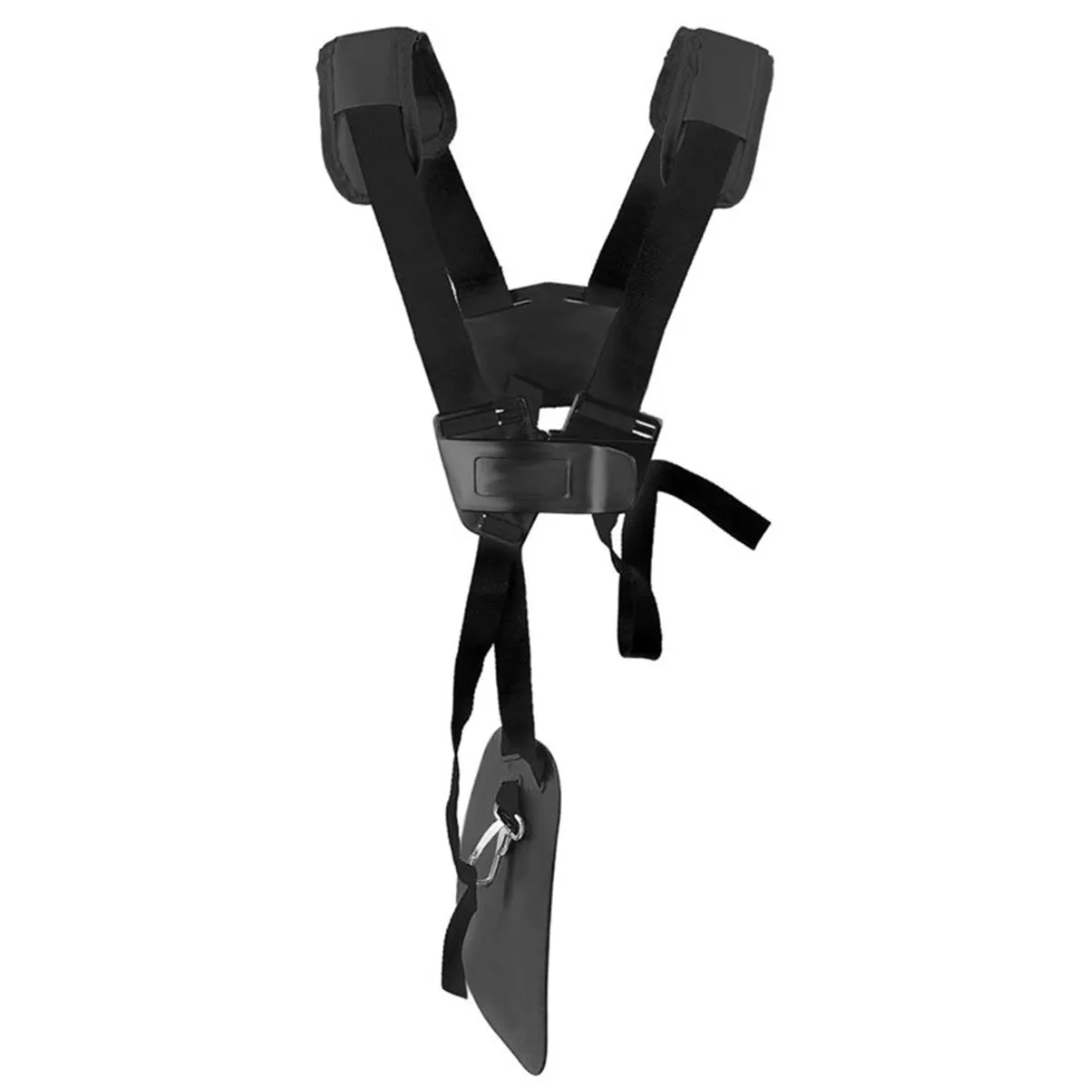 Professional Brushcutter Harness Double Shoulder Garden Tools Kit - Black
