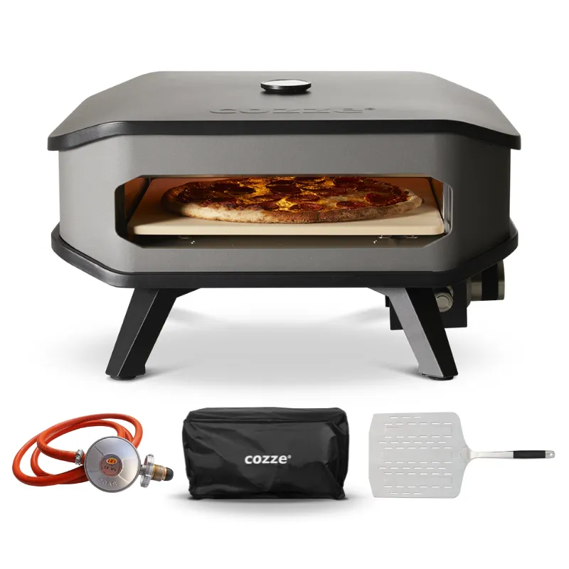 Cozze 13 inch Gas Pizza Oven COMBO (4pc)