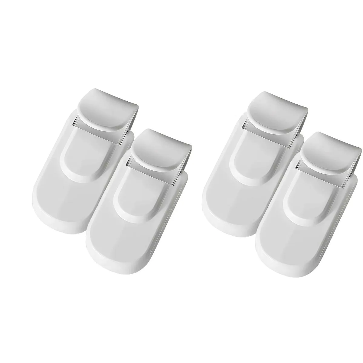 4-Pack Childproof Door Safety Locks - Baby Proofing for Interior Doors