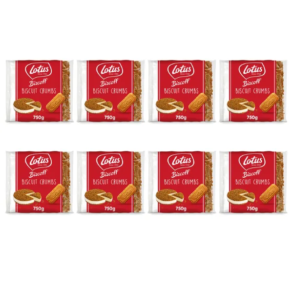 Full Case Lotus Biscoff Biscuit Crumbs (750g x 8)