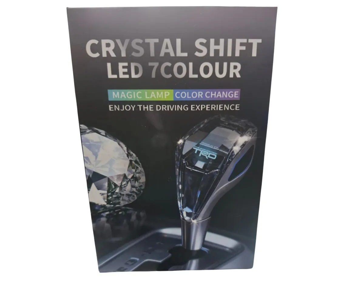 Toyota TRD Crystal 7 Colour LED Automatic Gear Knob