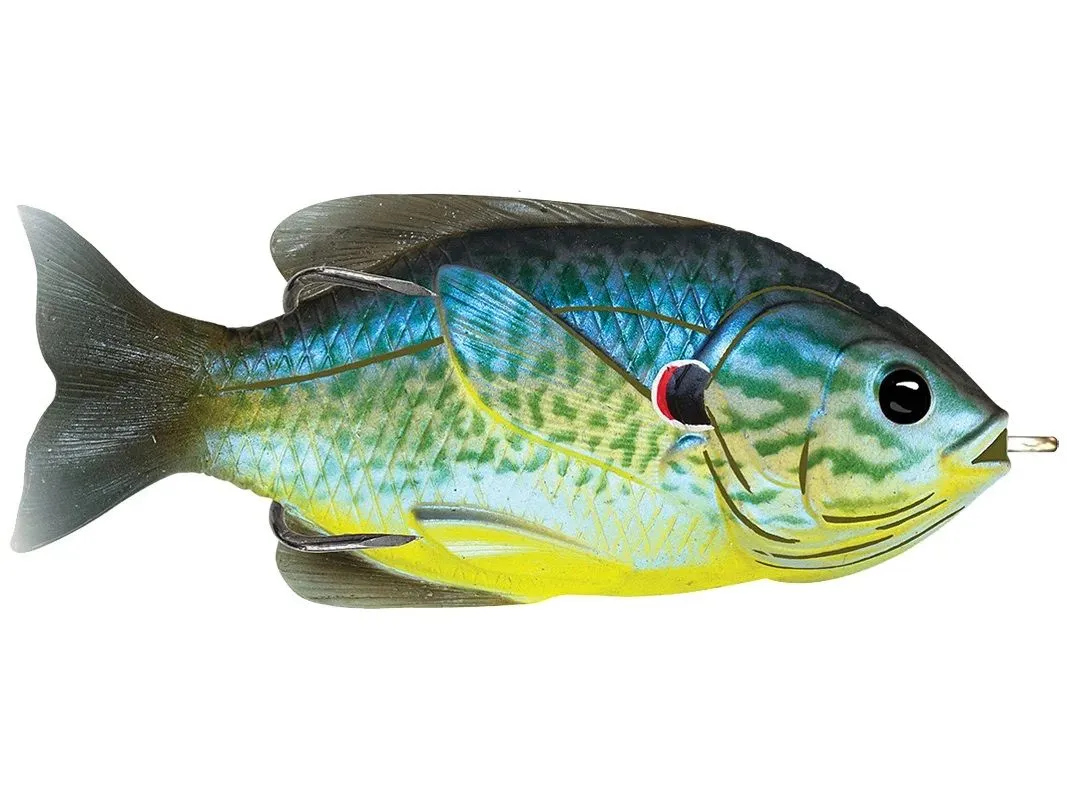Live Target - Sunfish Hollow Body - 90mm - BLUE YELLOW PUMPKINSEED