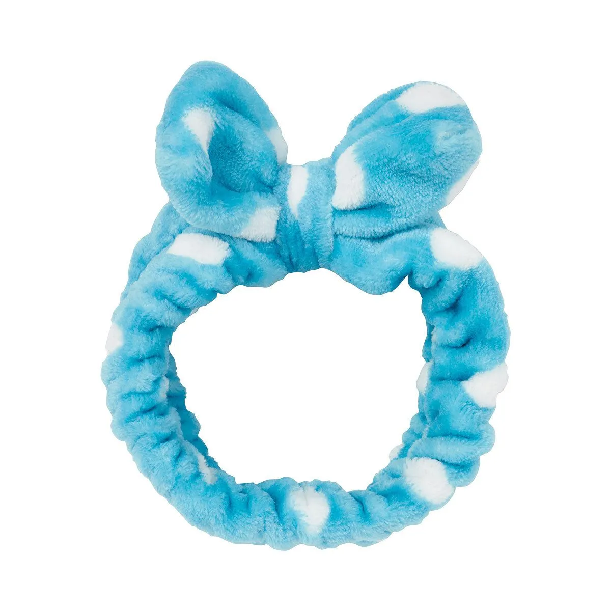 Facial Bow Hair Band Headband - Blue