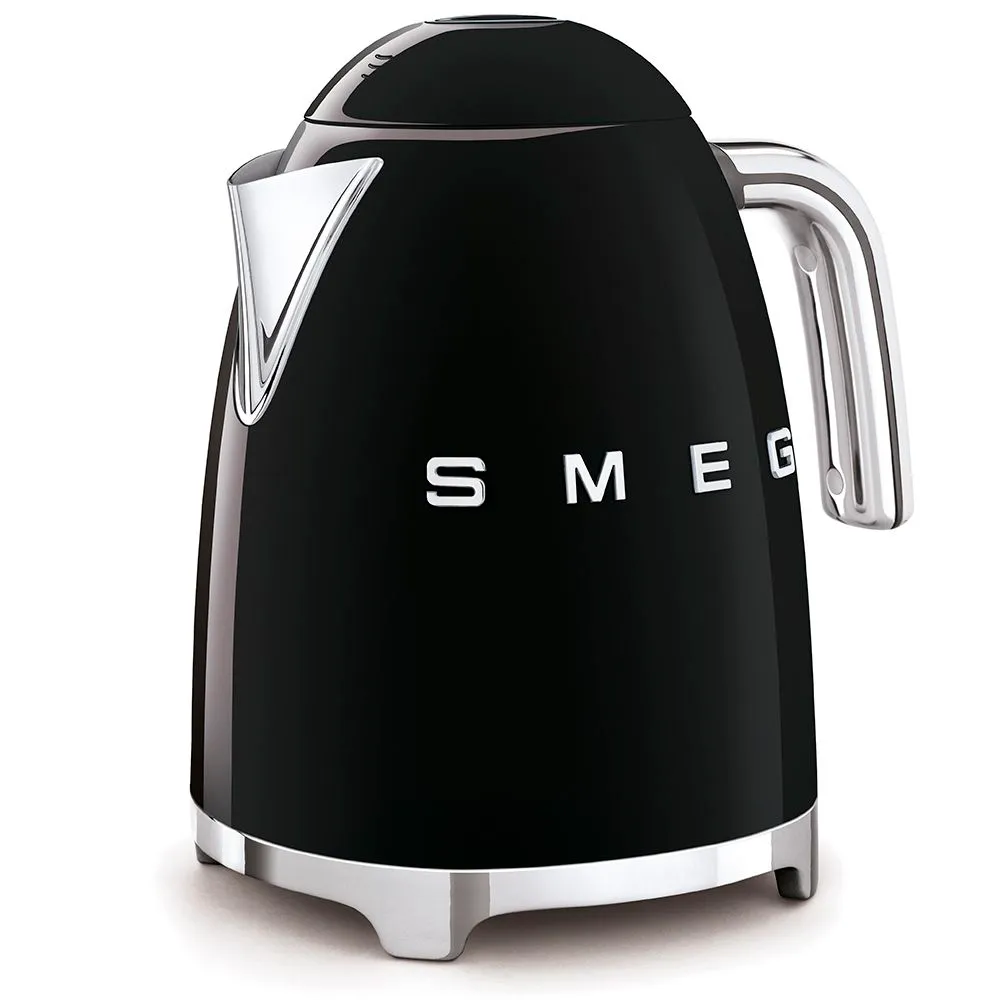 Smeg - 1.7 Litre 3D Logo Kettle - Black